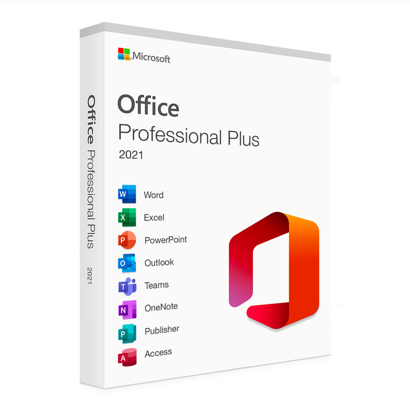 Microsoft Office 2021 Professional Plus Licentie